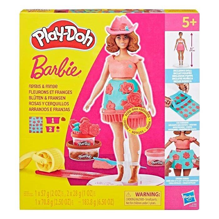PLAY DOH BARBIE CICEKLI VE PUSKULLU G1360 Diğer G1360