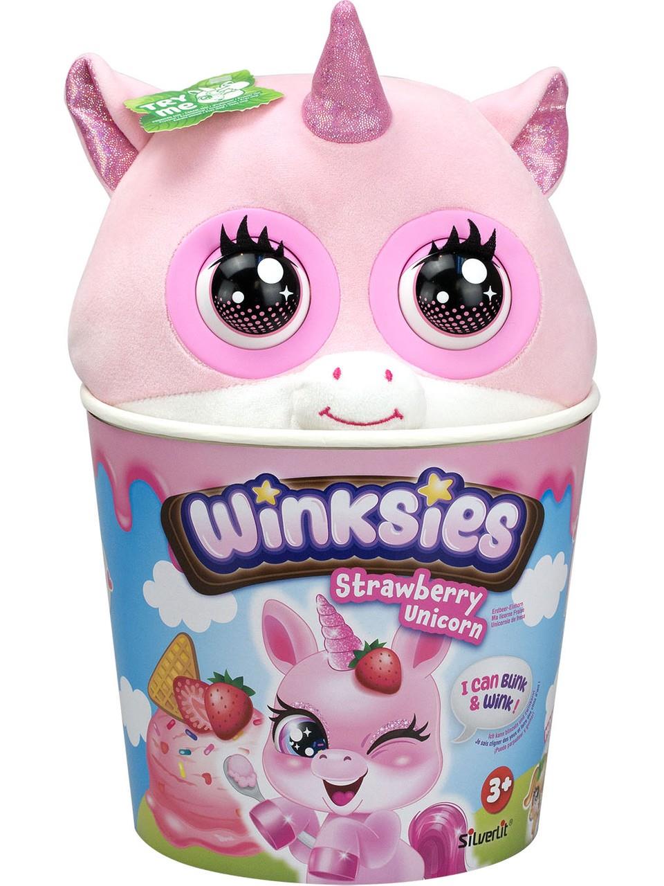 SILVERLIT WINKSIES STRAWBERRY UNICORN Diğer 89025 SU