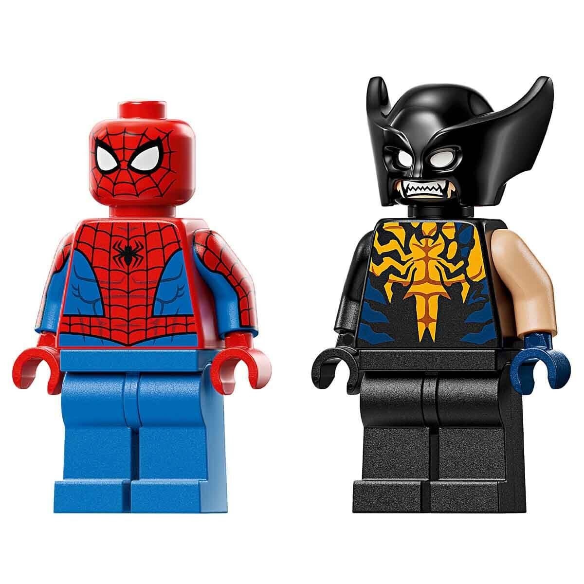 LEGO Marvel Örümcek Adam Arabası Venomlaşmış Wolverine'e Karşı 76336 Lego LSS76336