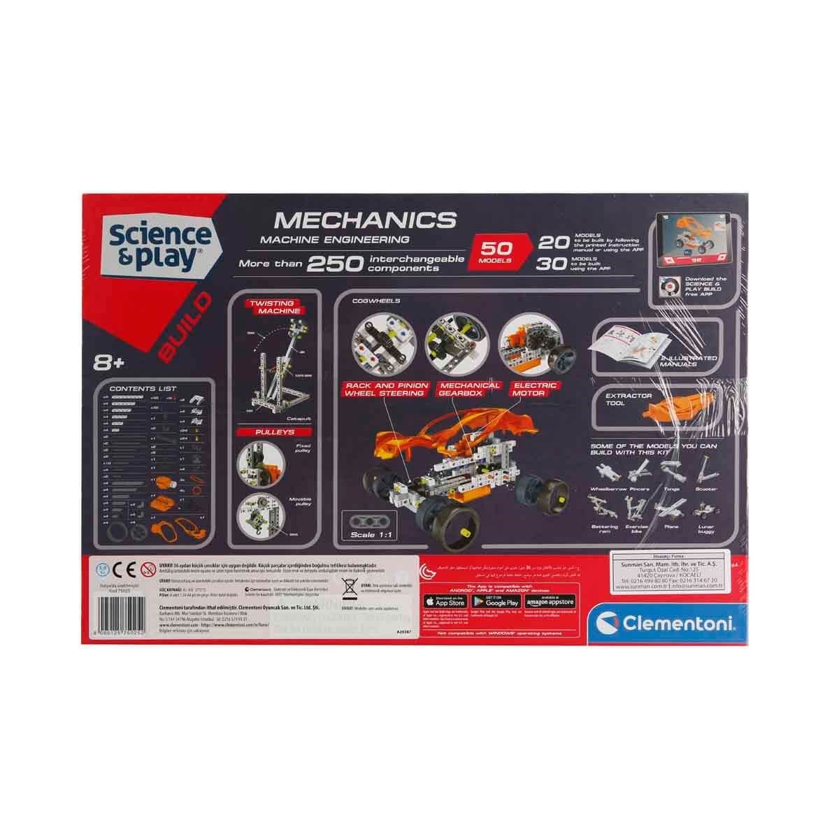 CLEMENTONI MEKANIK LABORATUVARI - 50 MODEL 75025 Diğer CLE 75025