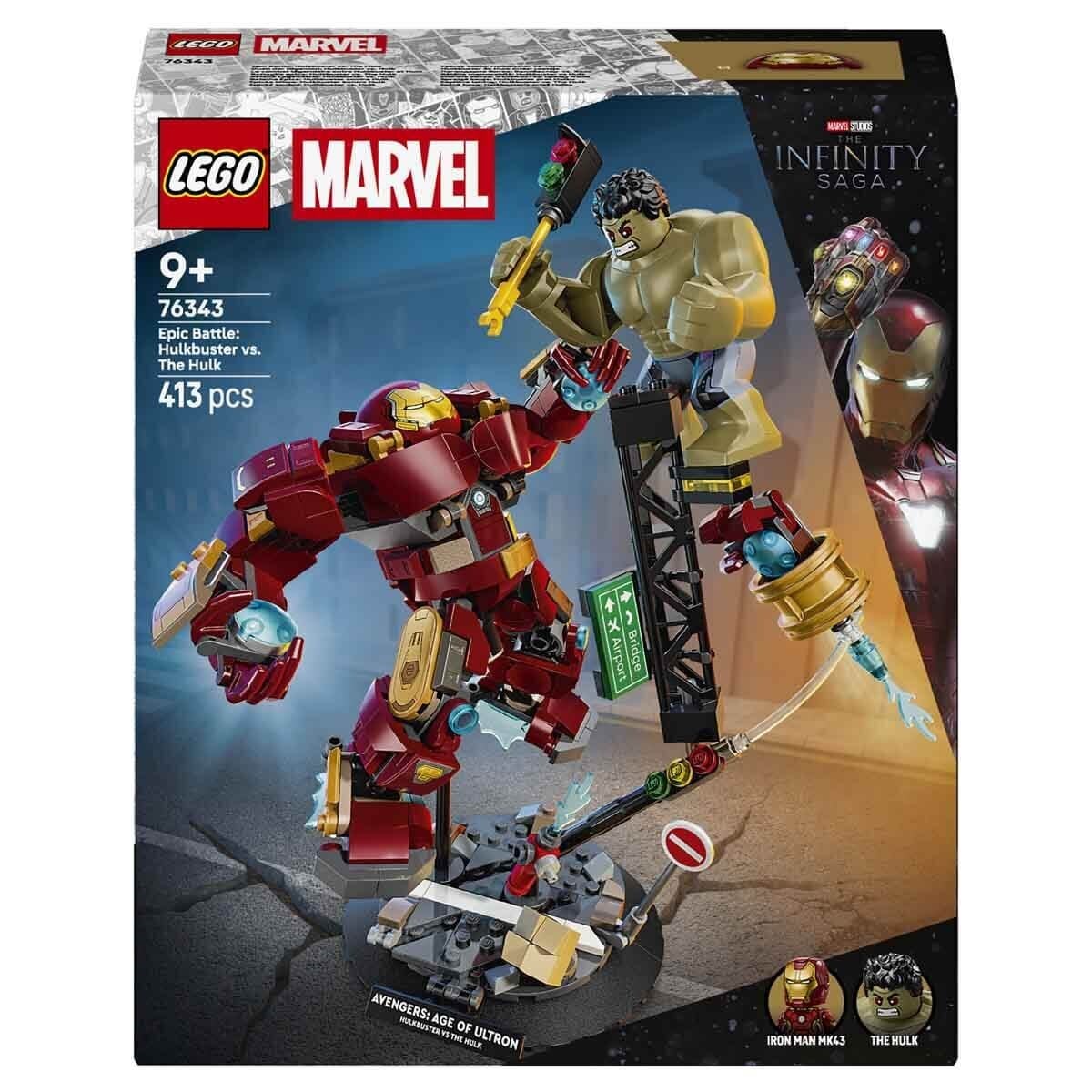 LEGO MARVEL EFSANEVI SAVAS: HULKBUSTER HULKA KARSI 76343 Diğer LSS76343