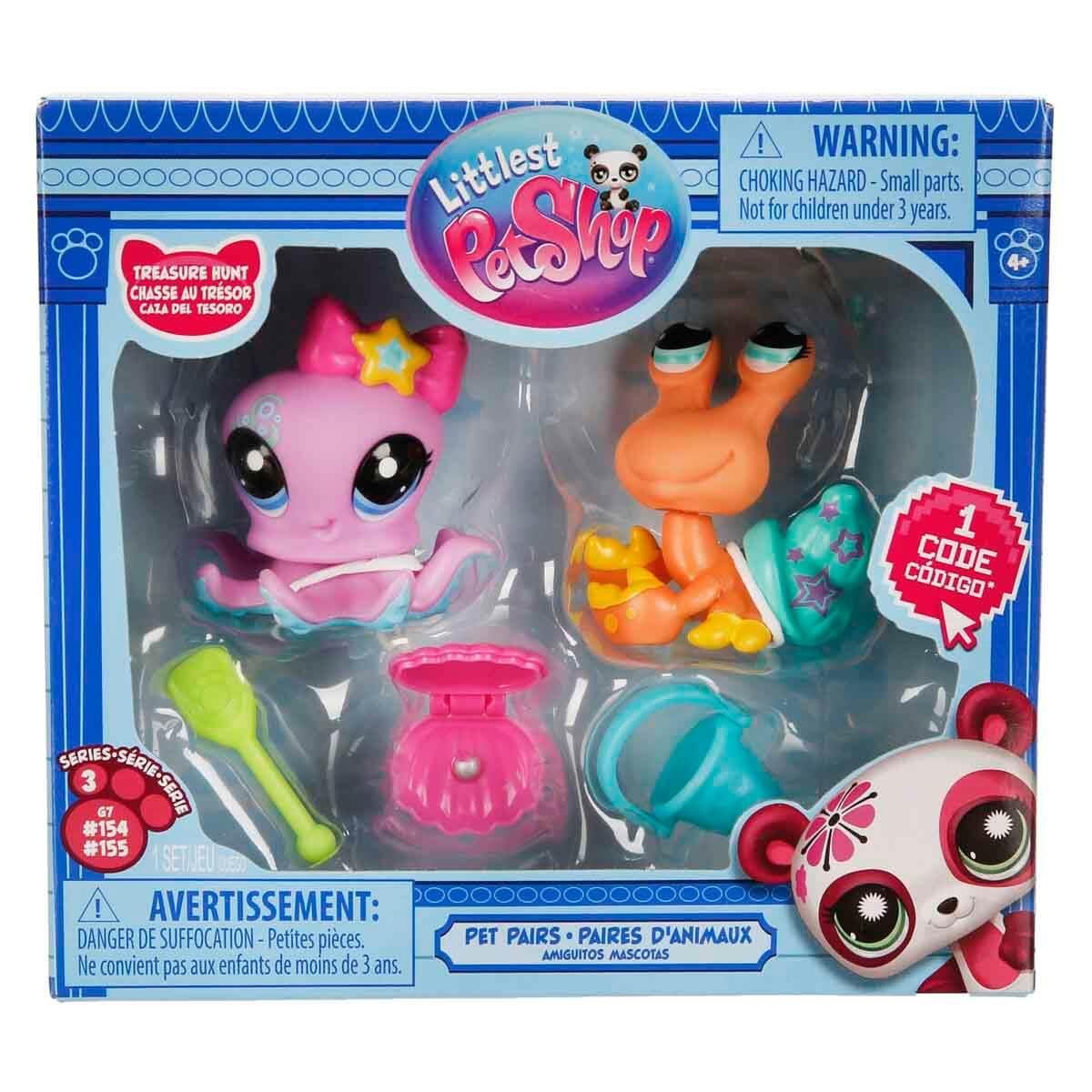 LITTLEST PET SHOP MINISLER 2LI FIGUR SETI S3 TREASURE HUNT Diğer S01006230 627