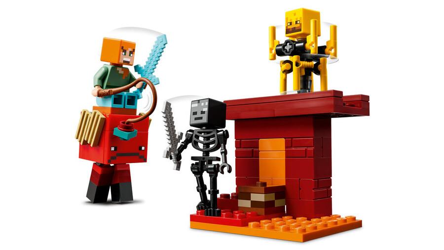 LEGO MINECRAFT NETHER LAV SAVASI 21266 Diğer LMN21266