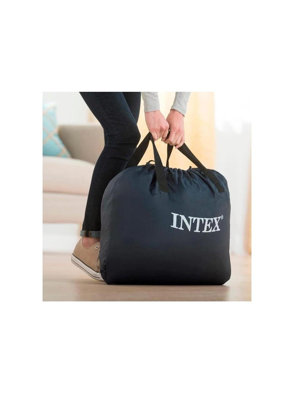 Intex Elektrikli Queen Dura Beam Başlıklı Ultra Yatak 152x236x86 cm Intex IKY64448