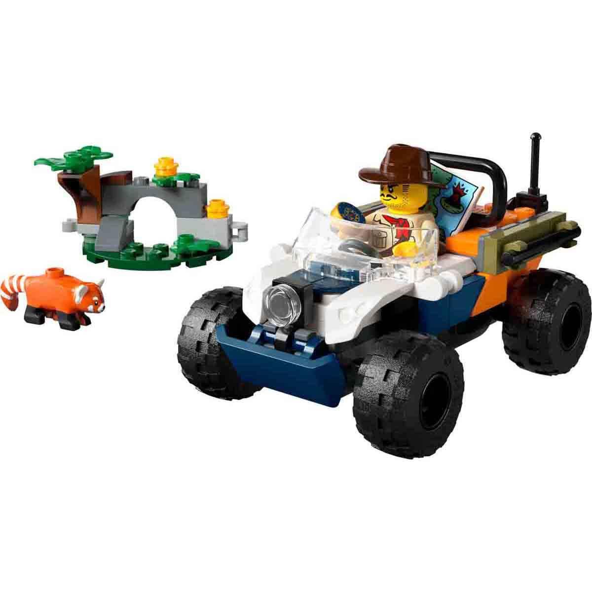LEGO CITY ORMAN KASIFININ ATV’LI KIRMIZI PANDA GOREVI 60424 Diğer LSC60424