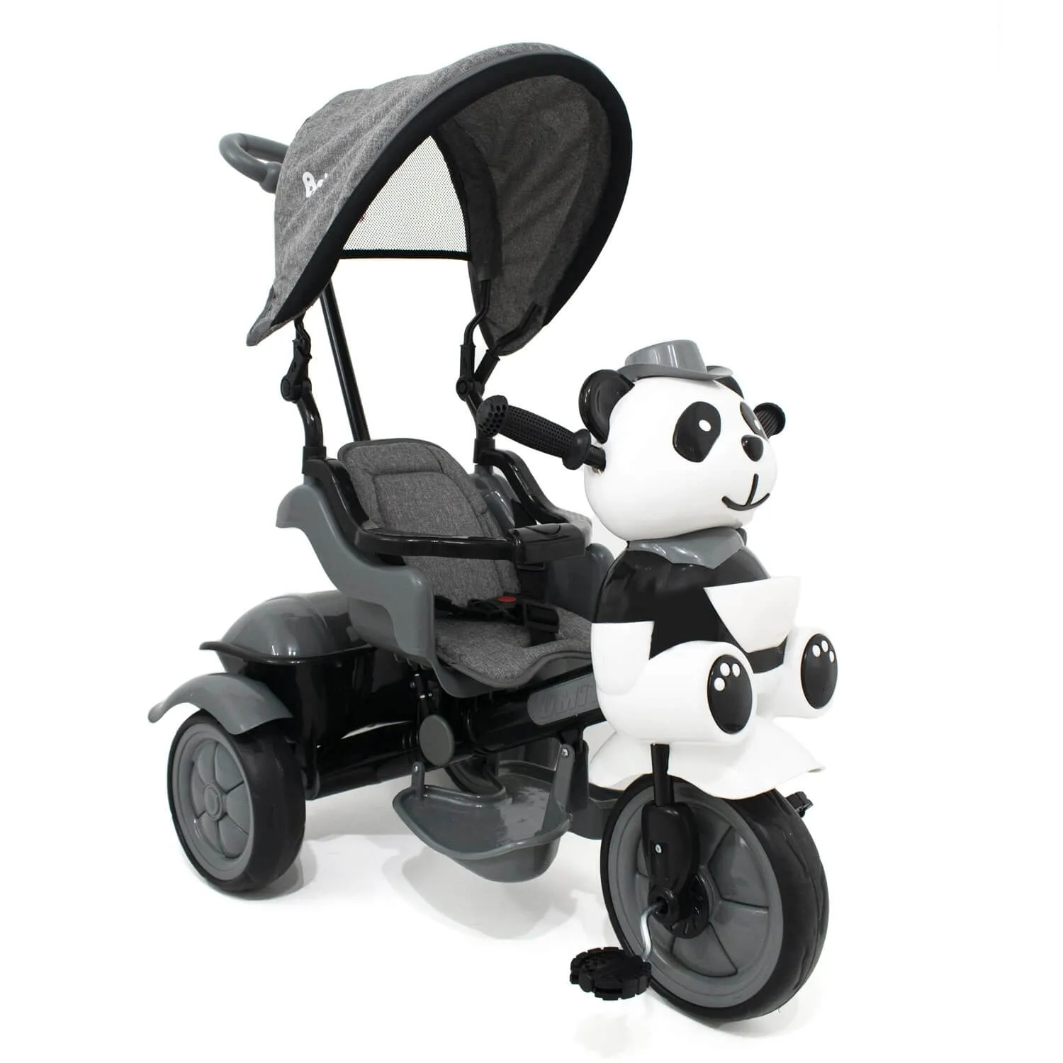 BABYHOPE LITTLE PANDA KONTROLLU BISIKLET GRI Diğer 127 LTP G