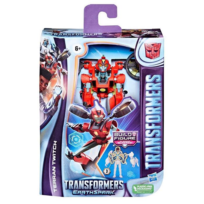 Transformers Earthspark Deluxe Figür Terran Twitch F6231-F6734 Transformers F6734