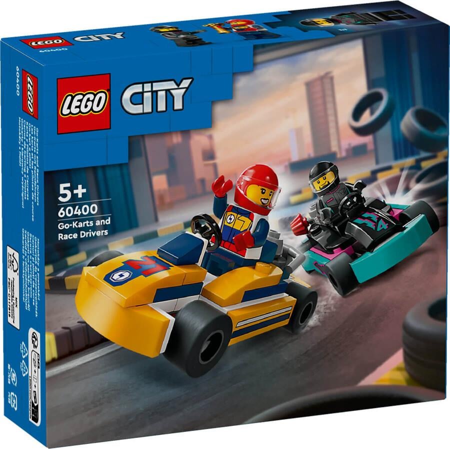 LEGO® CITY GO-KARTLAR VE YARIS SURUCULERI 60400 Diğer LSC60400