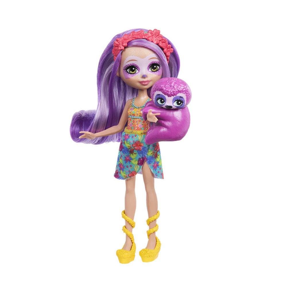 ENCHANTIMALS POPULER KARAKTER BEBEKLER SABINDRA SLATH VE HANG FNH22-HRX82 Diğer HRX82