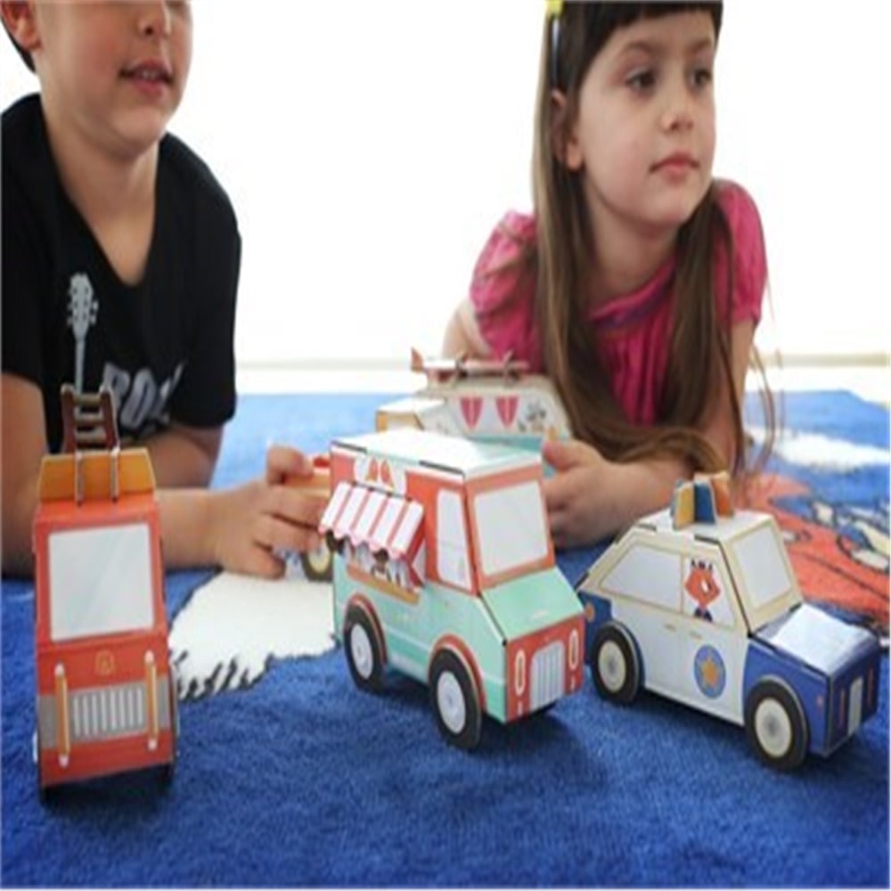 Krooom Polis Arabası 3D Fold My Car