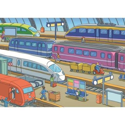 THE RAILWAY STATION PRE-SCHOOL PUZZLE Diğer PRS 32712