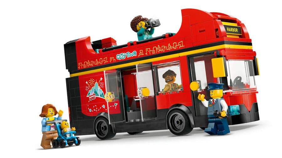LEGO CITY KIRMIZI IKI KATLI GEZI OTOBUSU 60407 Diğer LSC60407