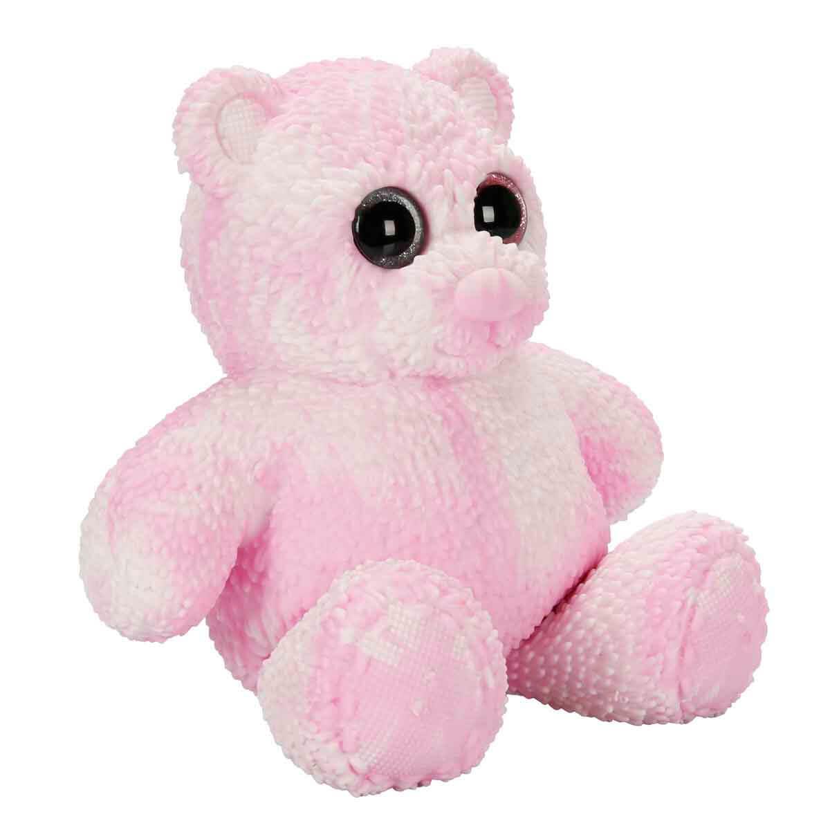 SOFTT KARANLIKTA PARLAYAN DELUXE YUMUSAK AYICIK PEMBE BEYAZ S01012331 Diğer S01012331 PB