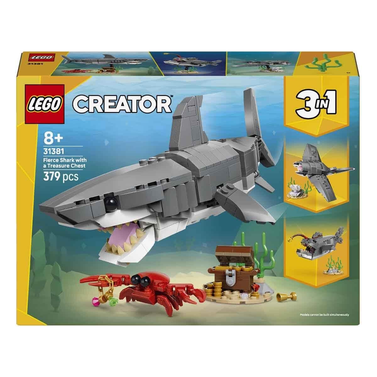 LEGO CREATOR ACIMASIZ KOPEK BALIGI ILE HAZINE SANDIGI 31381 Diğer LMC31381