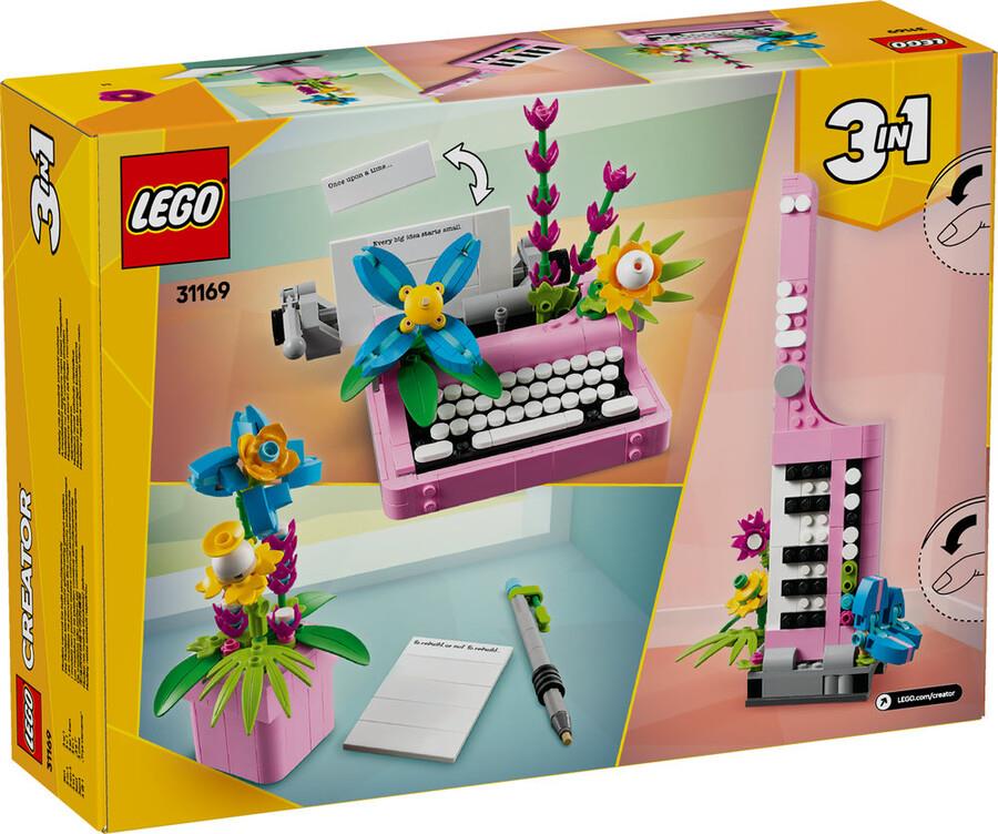 LEGO CREATOR CICEKLI 3U 1 ARADA CICEKLI DAKTILO 31169 Diğer LMC31169