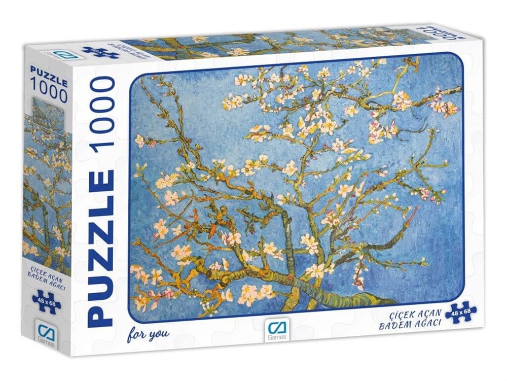 CA GAMES CICEK ACAN BADEM AGACI 1000 PARCA PUZZLE Ca Games CA 7027