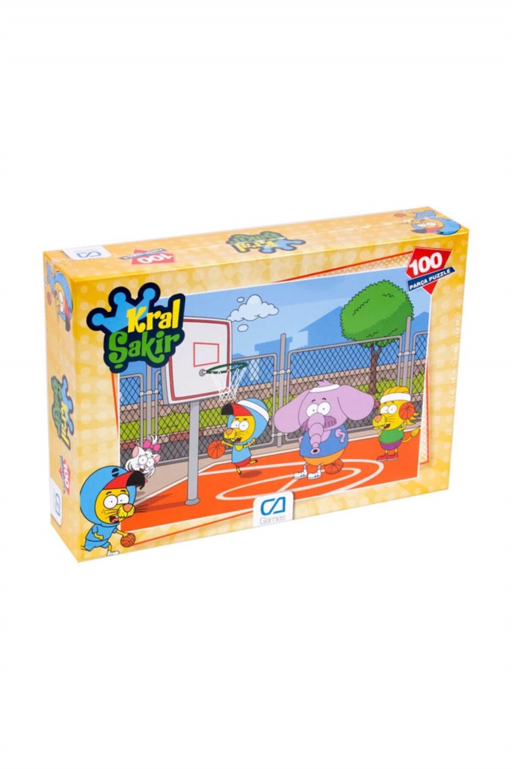 Kral Şakir 100 Parça Puzzle Ca Games CA.5068