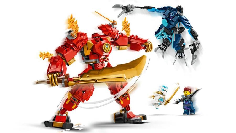 LEGO NINJAGO KAININ ATES ELEMENTI ROBOTU 71808 Diğer LSL71808