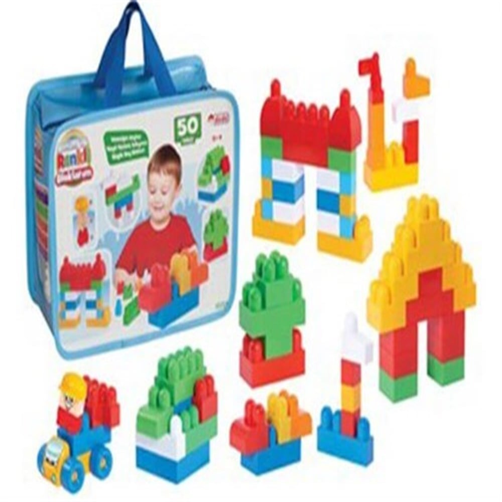 Benim İlk Bloklarım 50 Parça Canem Oyuncak 009120099