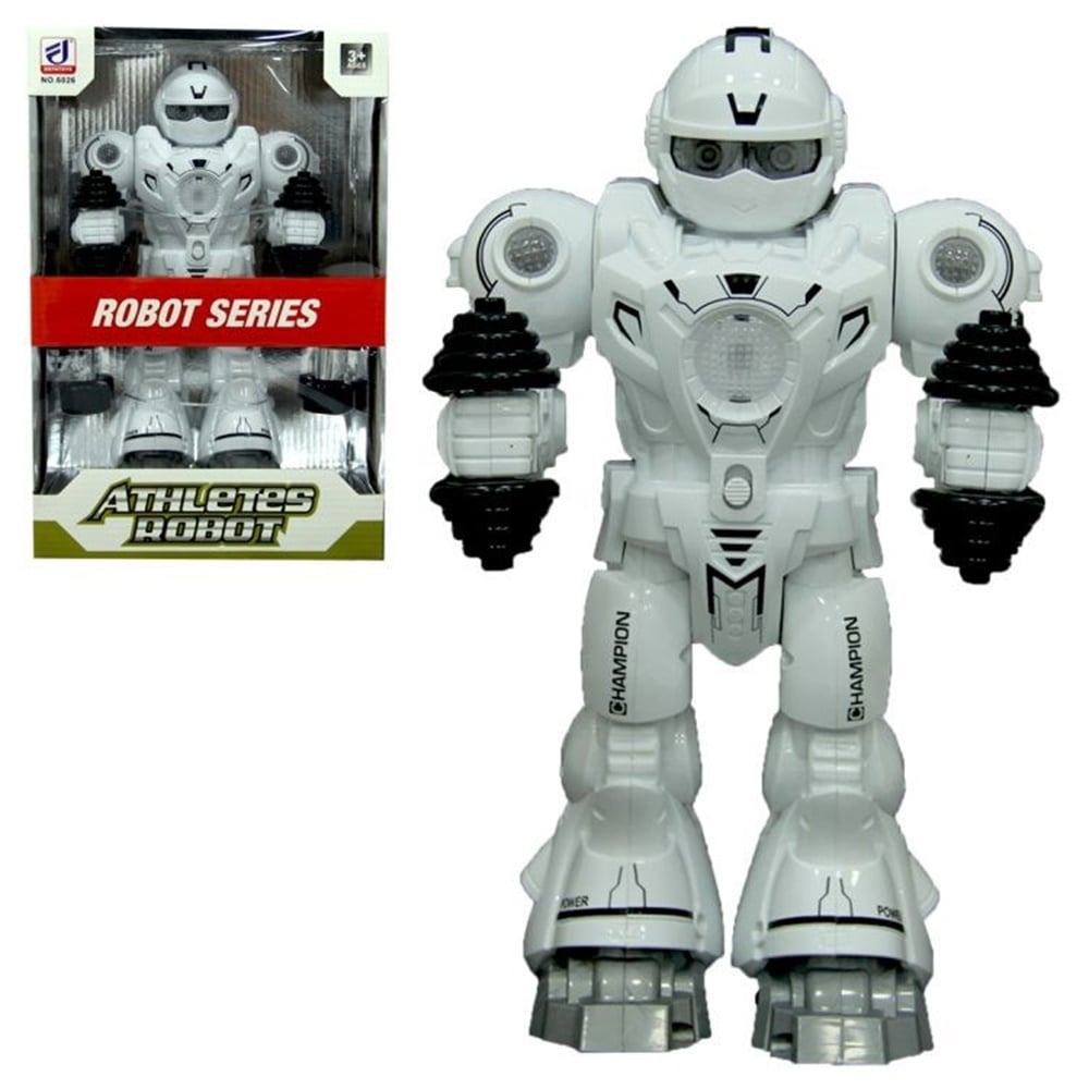 Sesli Ve Işıklı Sporcu Robot Canem Oyuncak CN6026