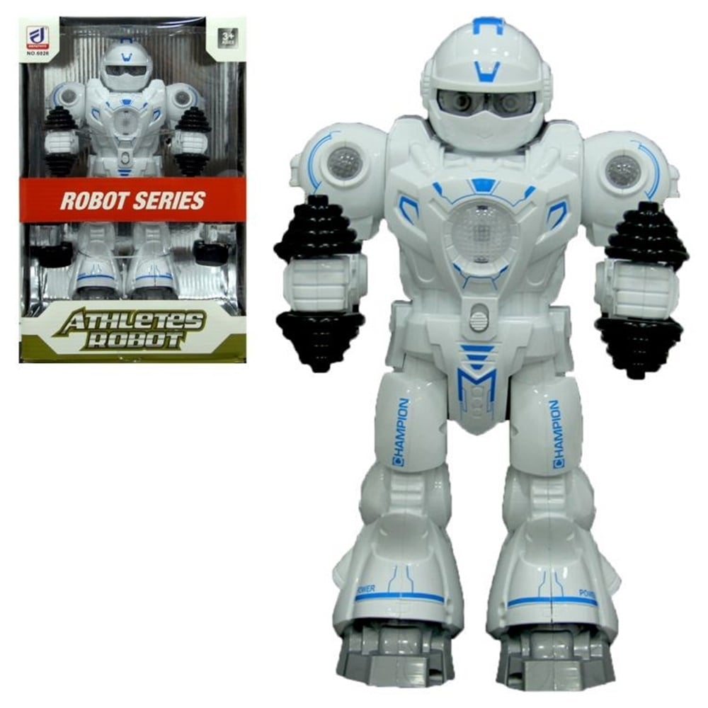Sesli Ve Işıklı Sporcu Robot Canem Oyuncak CN6026