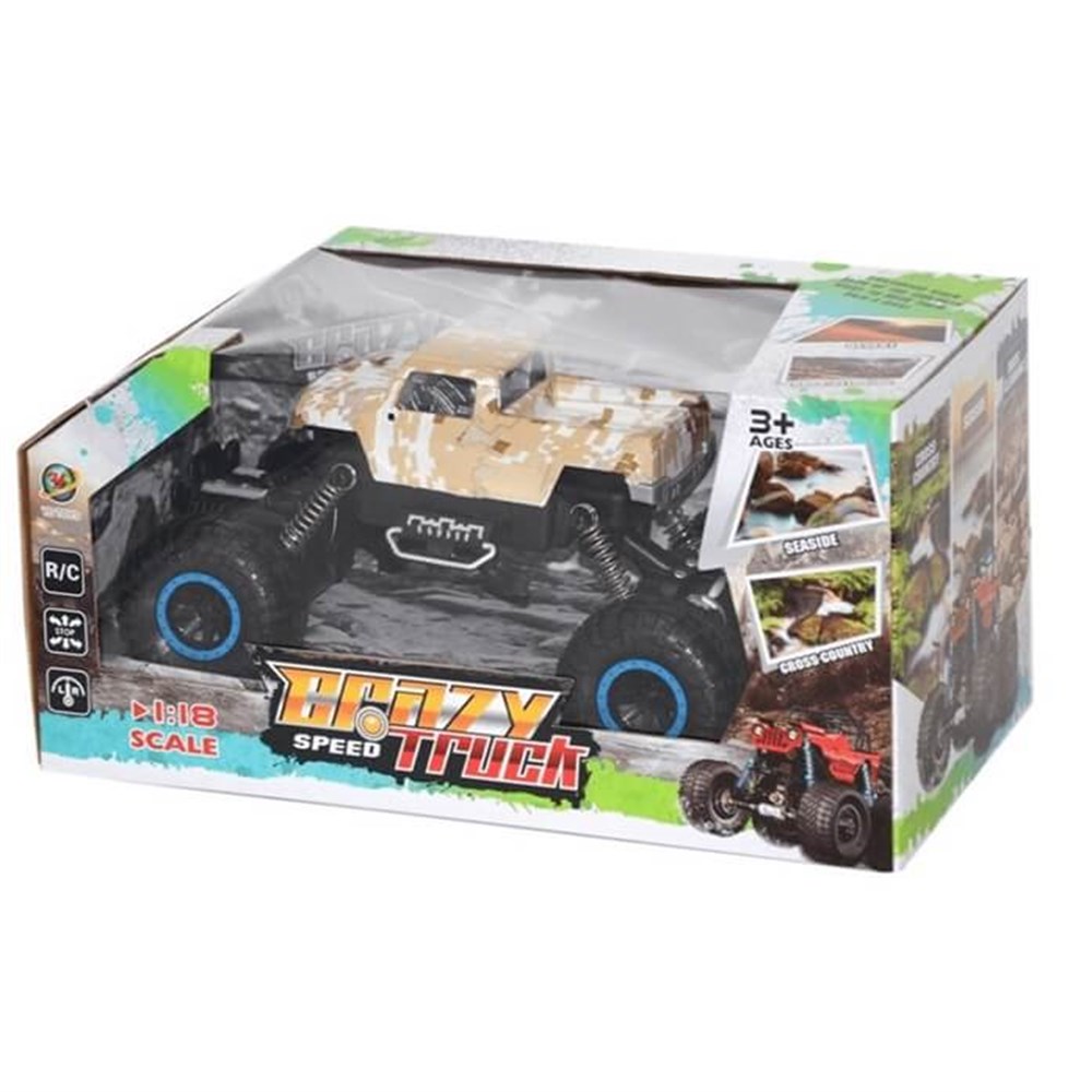 Uzaktan Kumandalı Crazy Speed Truck 1:18 6/7 Canem Oyuncak CNM YD18B 6 7