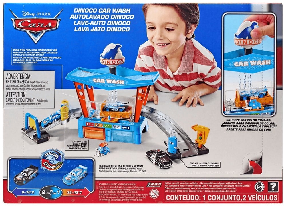 Cars Dinoco Araba Yıkama Oyun Seti GTK91 Cars GTK91