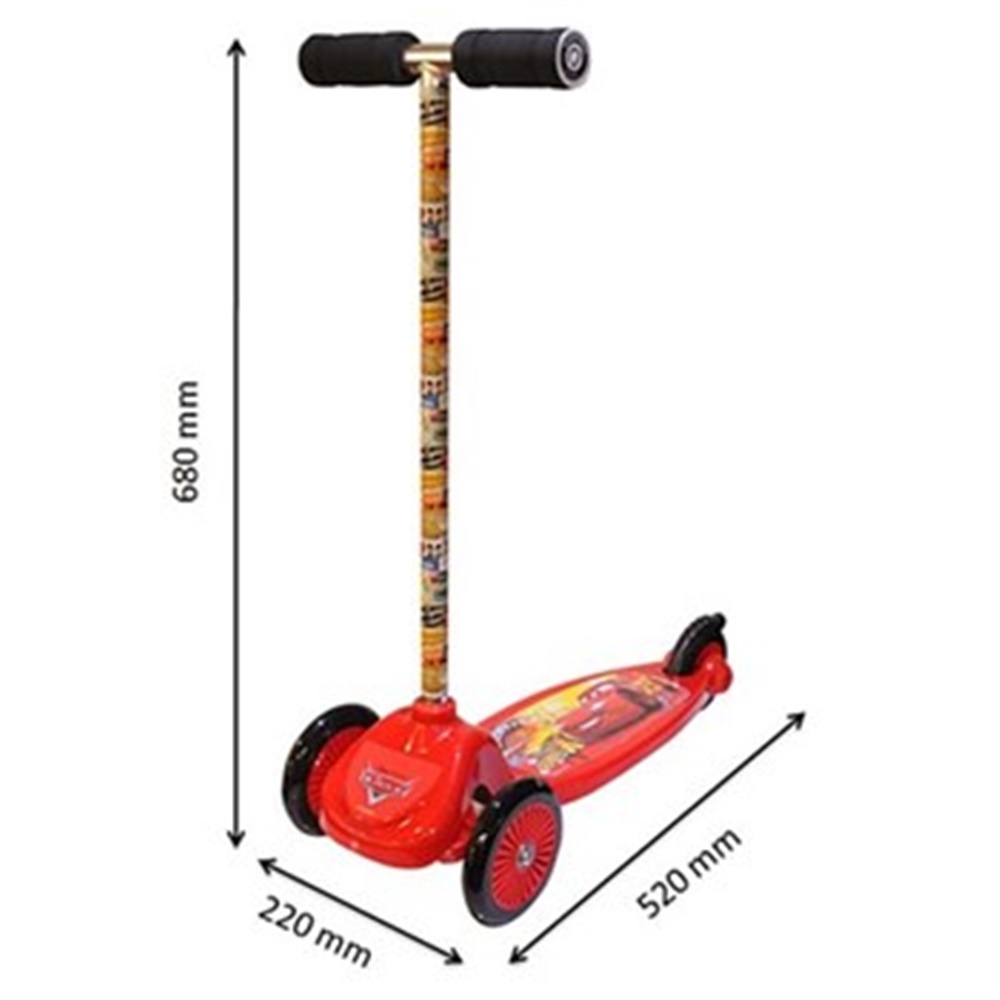 CARS TWİSTABLE SCOOTER