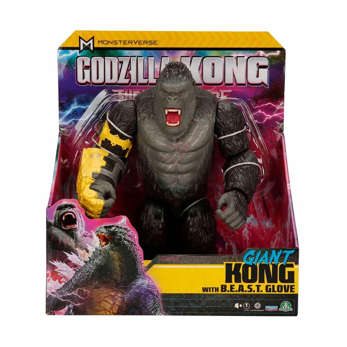 GXK Dev Aksiyon Figürü 28 Cm Mn300000 - Kong With Beast Glove Giochi Preziosi MN300000 K