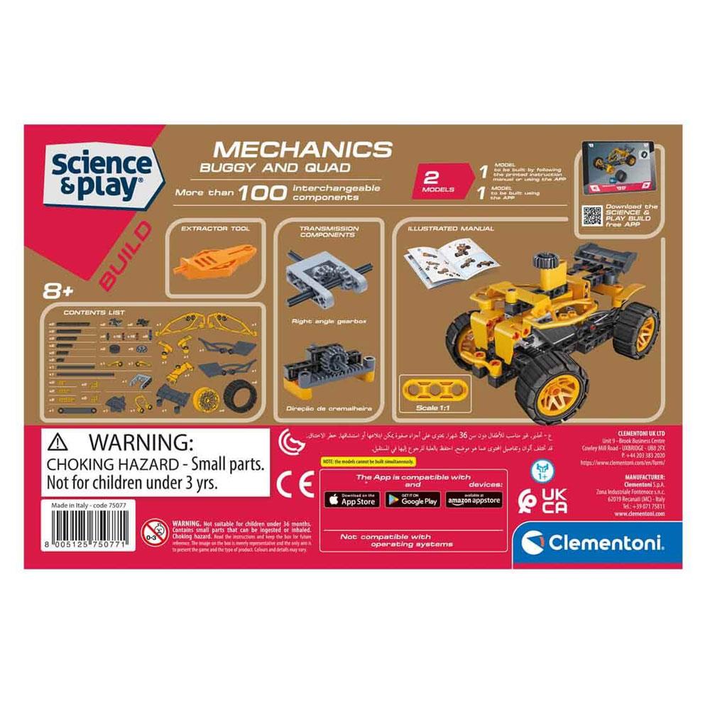 CLEMENTONI MEKANIK LABORATUVAR BUGGY & QUAD CLE75077 Diğer CLE 75077