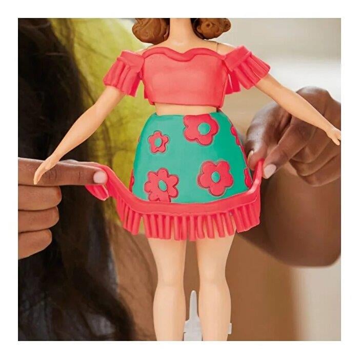 PLAY DOH BARBIE CICEKLI VE PUSKULLU G1360 Diğer G1360