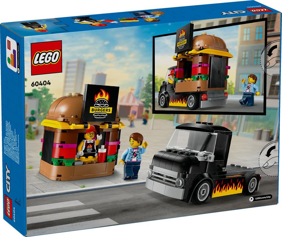 LEGO® CITY HAMBURGER KAMYONU 60404 Diğer LSC60404