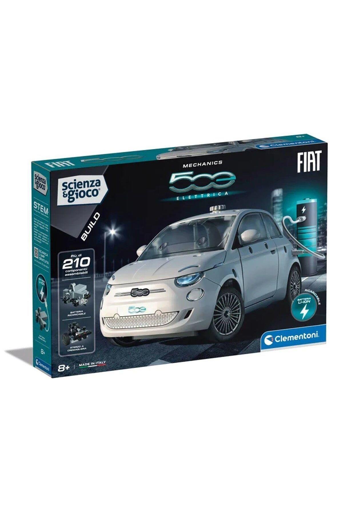 CLEMENTONI MEKANIK LABORATUVAR FIAT 500 ELEKTRIK CLE75085 Diğer CLE 75085