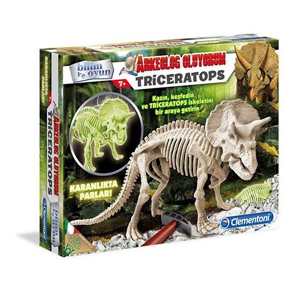 Clementoni Arkeolojik Kazı Seti - Triceratops