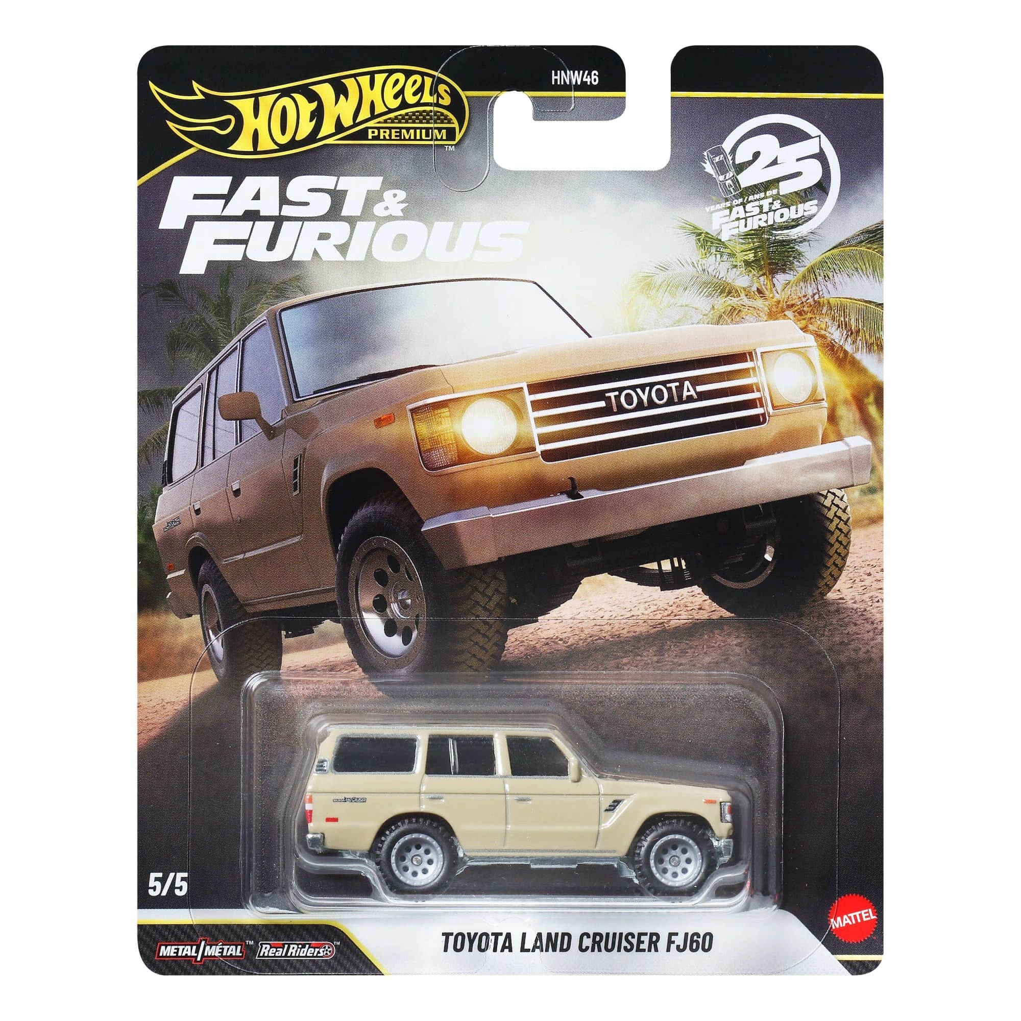 Hot Wheels Fast & Furious Toyota Land Cruiser FJ60 HNW46-JHW76 Hot Wheels JHW76
