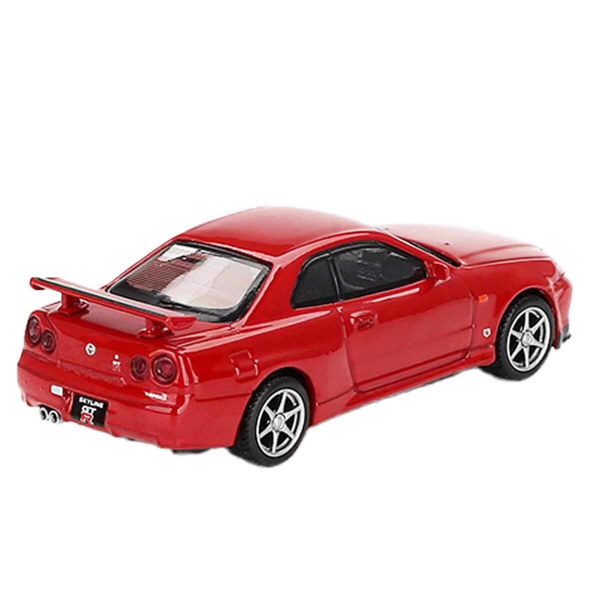 MINI GT 1:64 NISSAN SKYLINE GT-R (R34) V-SPEC ACTIVE RED MGT00796 Diğer MGT00796
