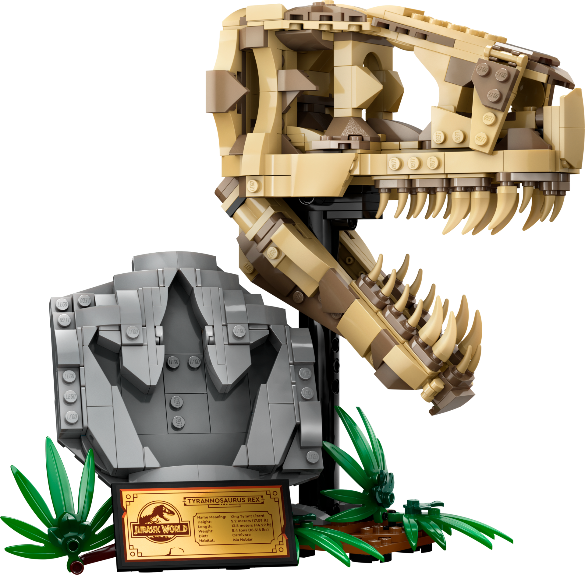 LEGO JURASSIC WORLD DINOZOR FOSILLERI T.REX KAFATASI 76964 Diğer LJW76964