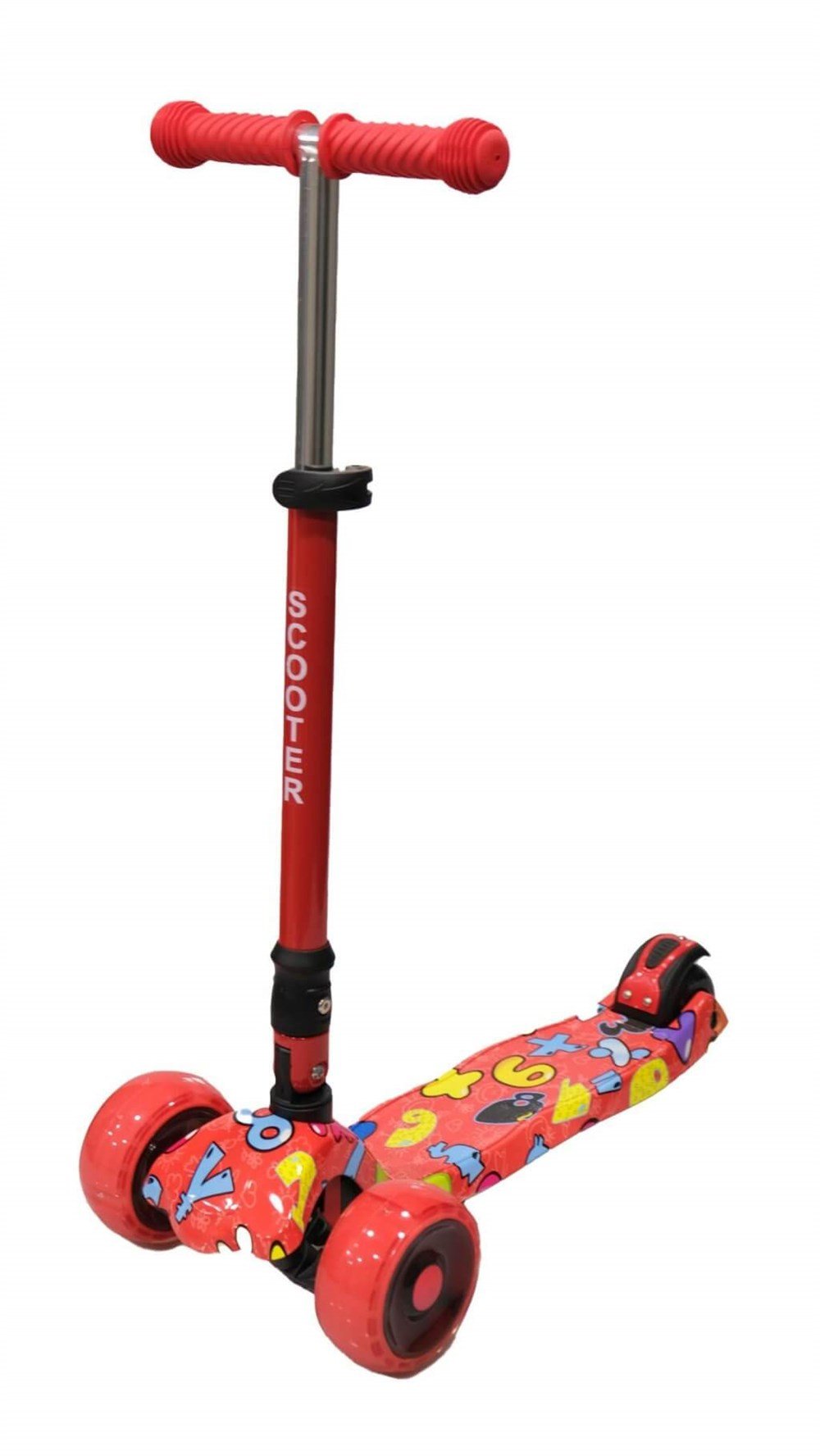  Işıklı 3 Tekerlekli Scooter 3 CTOY 990 CEREN CTOY 990 K