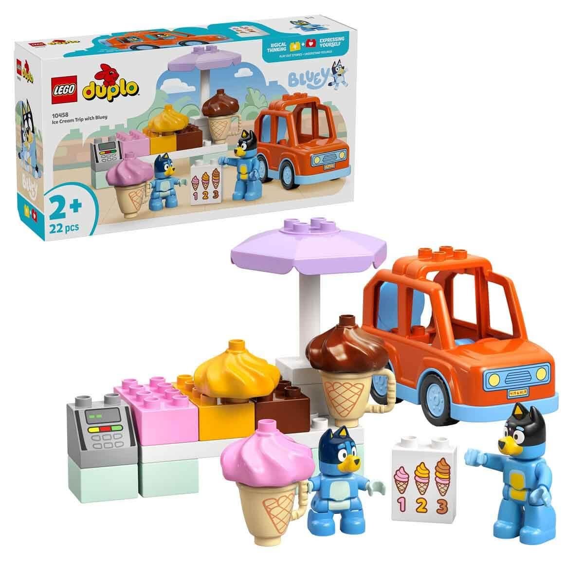 LEGO DUPLO BLUEY: BLUEY ILE DONDURMA GEZISI 10458 Diğer LED10458
