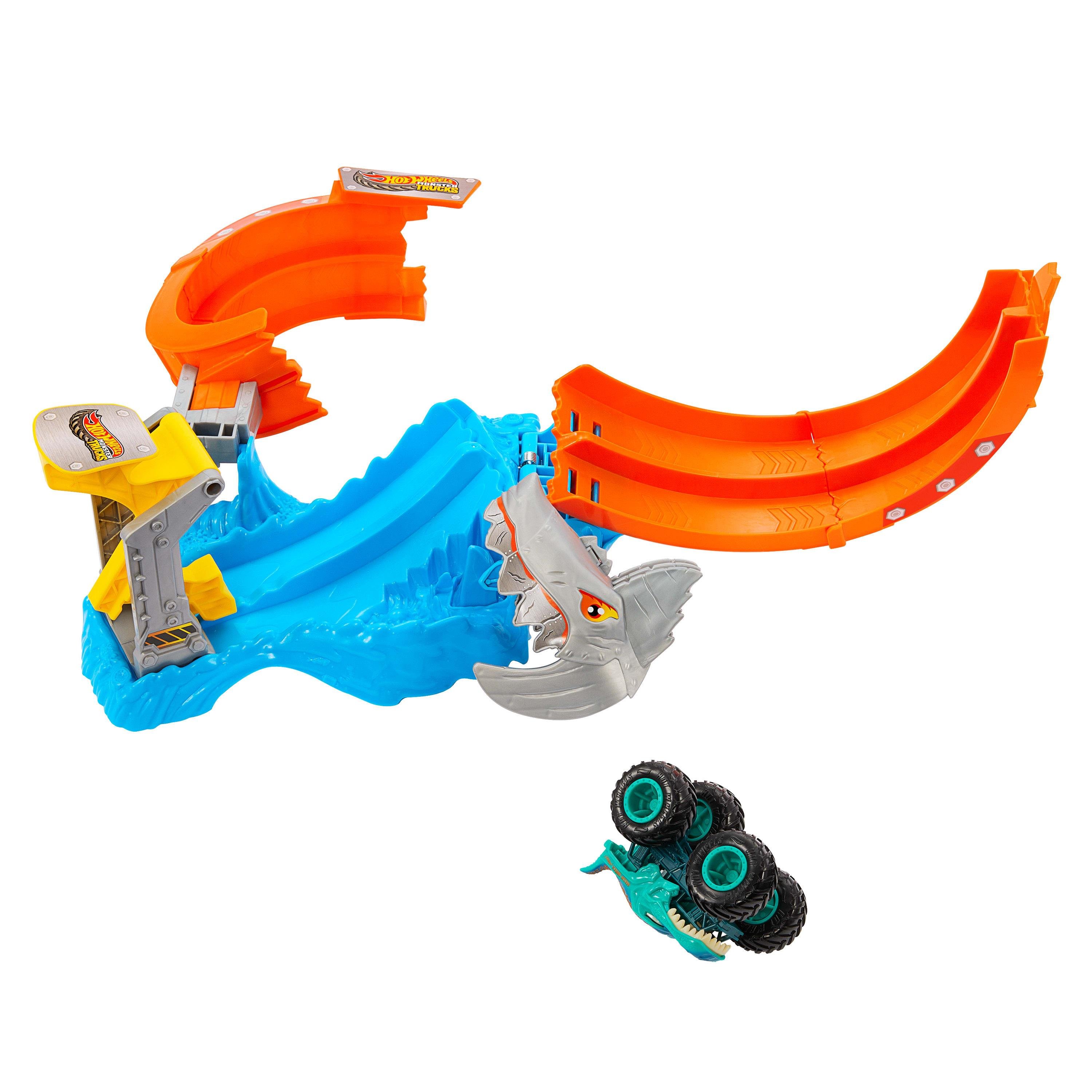 HOT WHEELS CANAVAR KAMYONLAR KOPEKBALIGI PARCALAMA PISTI JFR08 Diğer JFR08