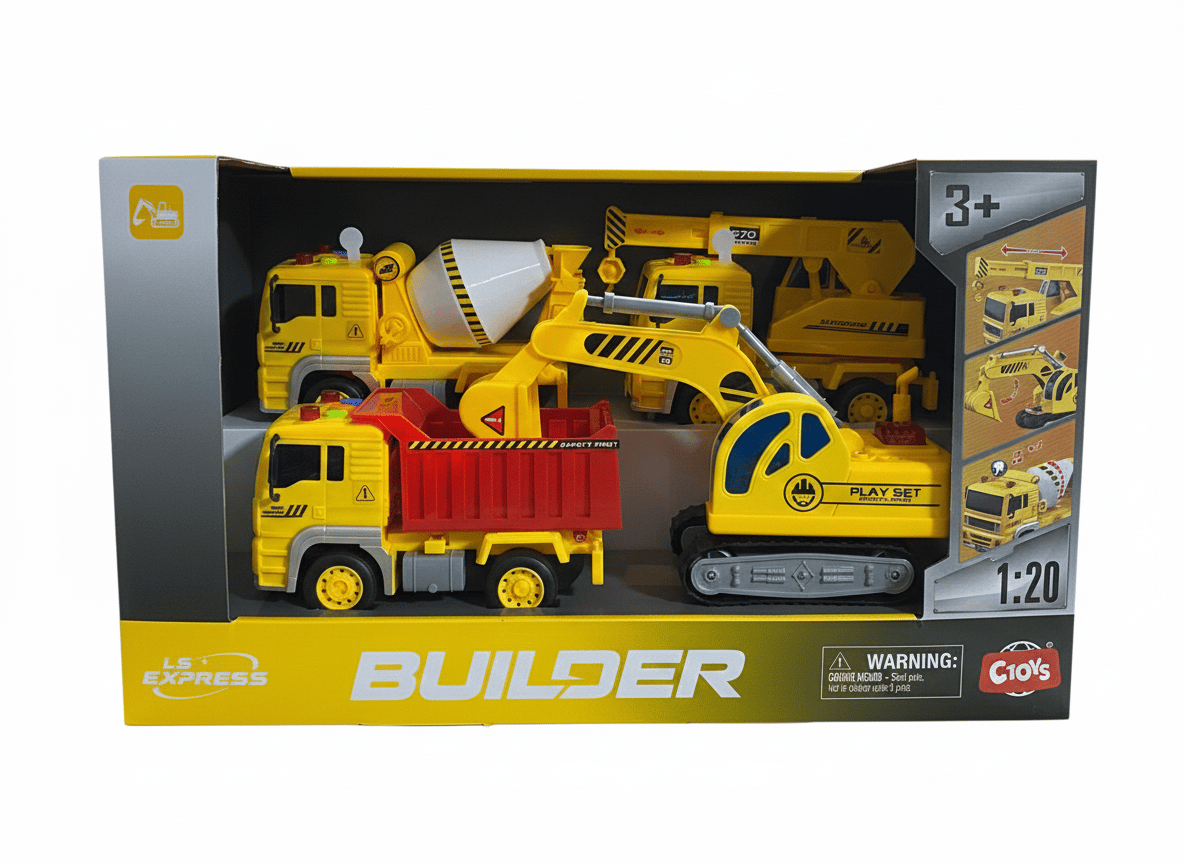 Işıklı ve Sesli İş Makinaları 1:20 WY510 4 Diğer CTOY WY510 4