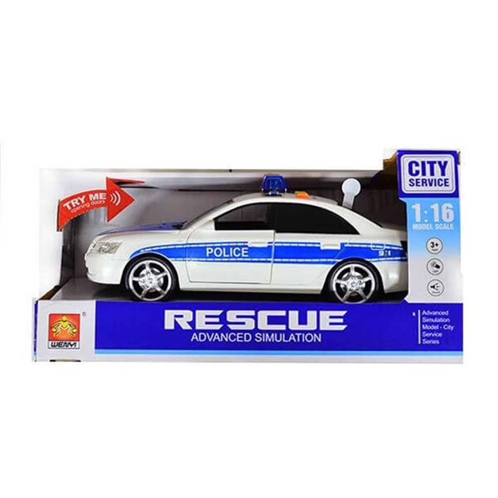 City Service Işıklı Sesli Polis Ve Taksi