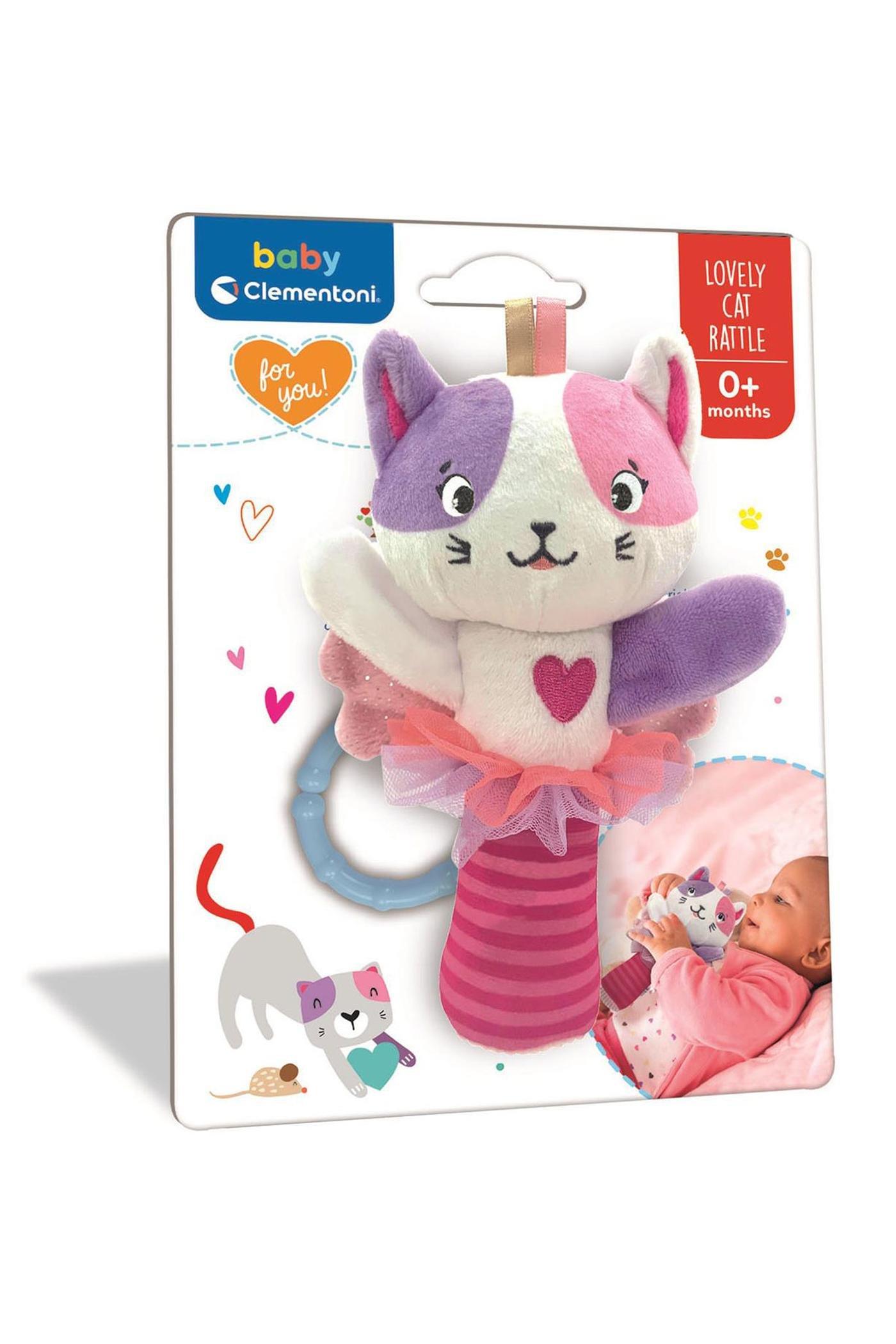 Baby Clementoni Sevimli Kedi Çıngırak 17784 Clementoni CLE 17784