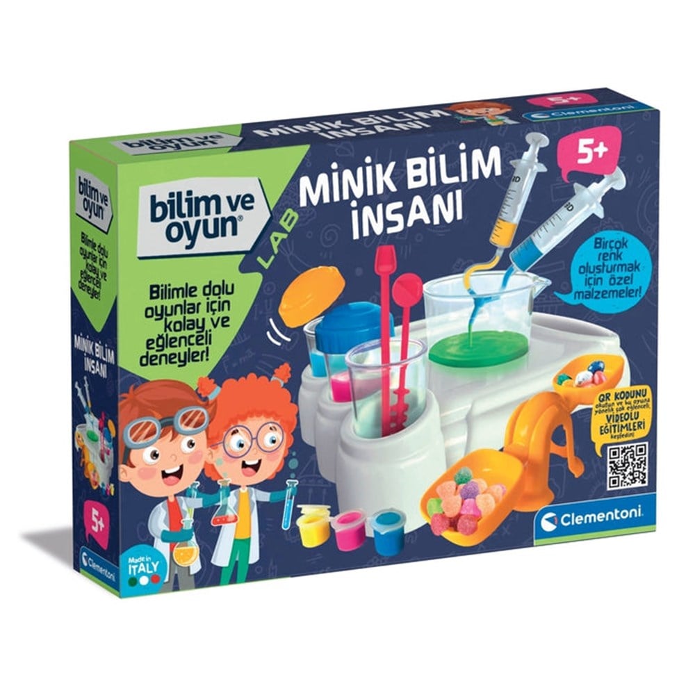 Clementoni Bilim ve Oyun Minik Bilim İnsanı 64196 Clementoni CLE 64196