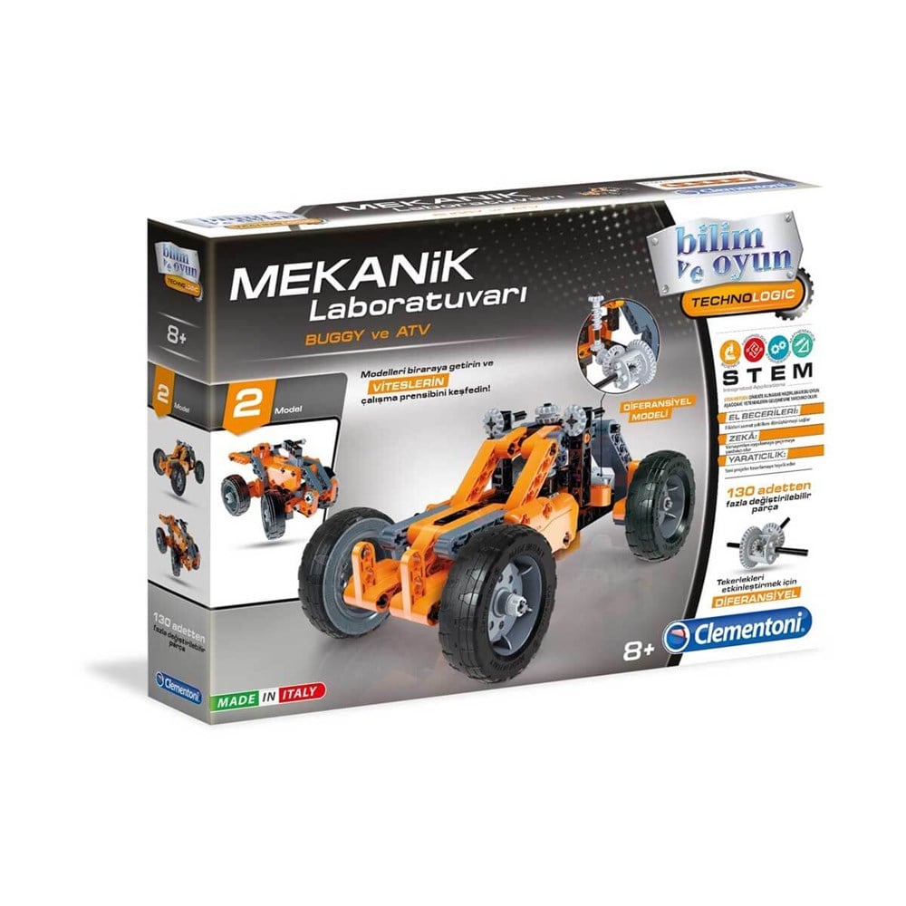 Clementoni Mekanik Laboratuvar Buggy Quad CLE64300 Clementoni CLE 64300