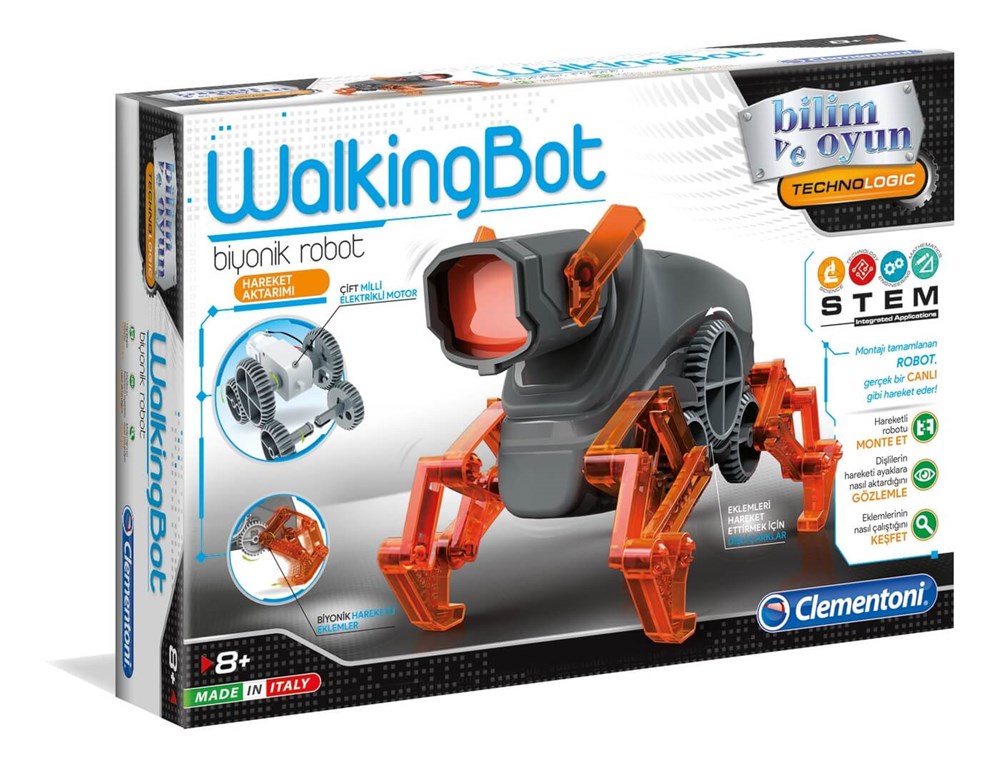 Clementoni Robotik Laboratuvar Walkingbot Clementoni CLE 64441