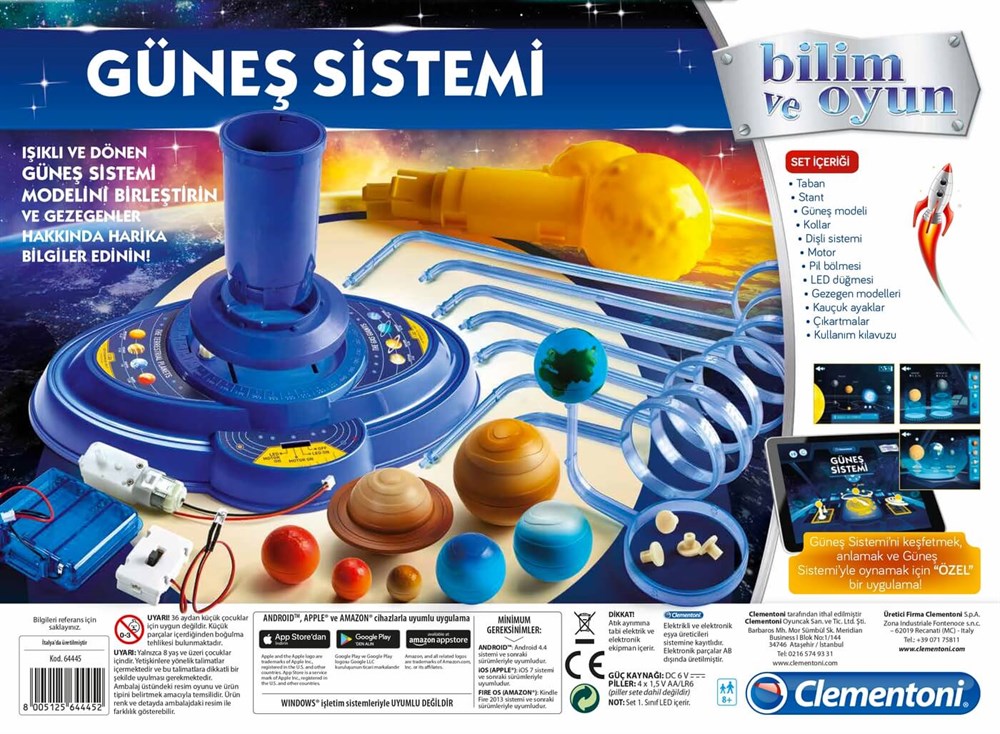 Clementoni Bilim ve Oyun - Güneş Sistemi Clementoni CLE 64445