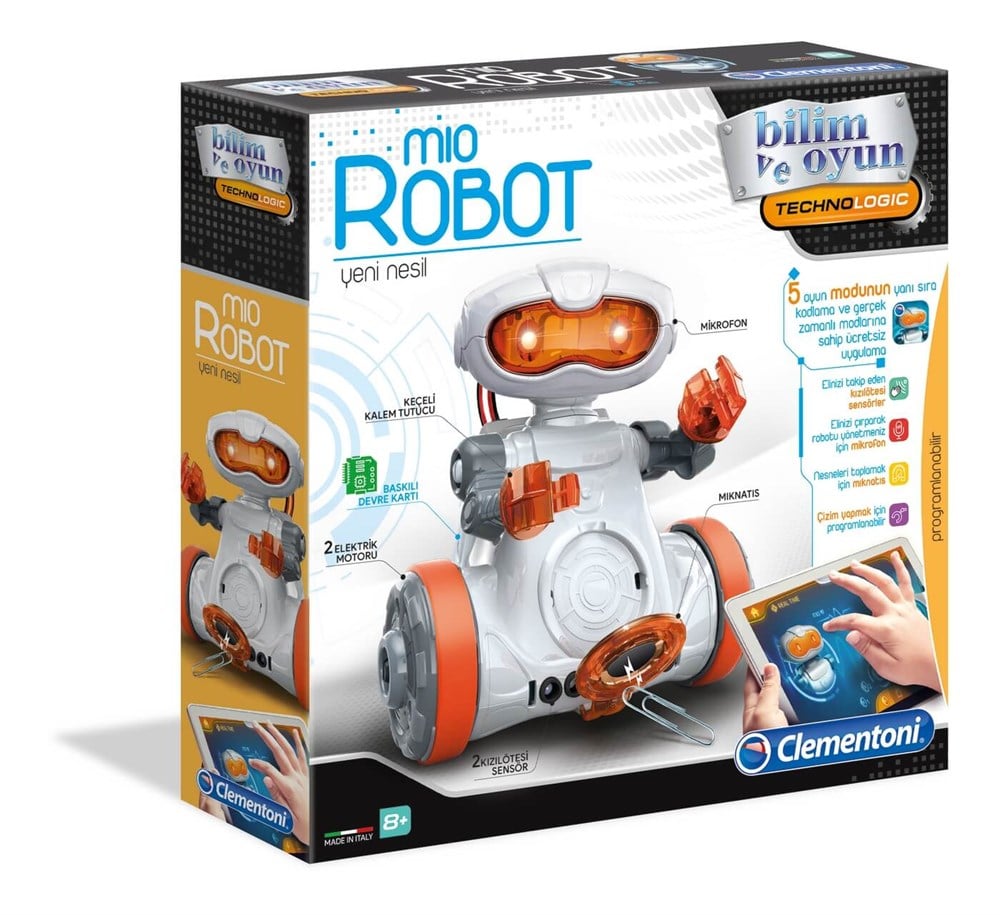 Clementoni Robotik Laboratuvar Mio Robot Clementoni CLE 64957