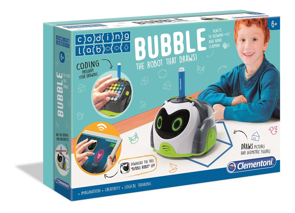 Clementoni Coding Lab Eğitici Tasarım Robotu CLE75052 Clementoni CLE 75052