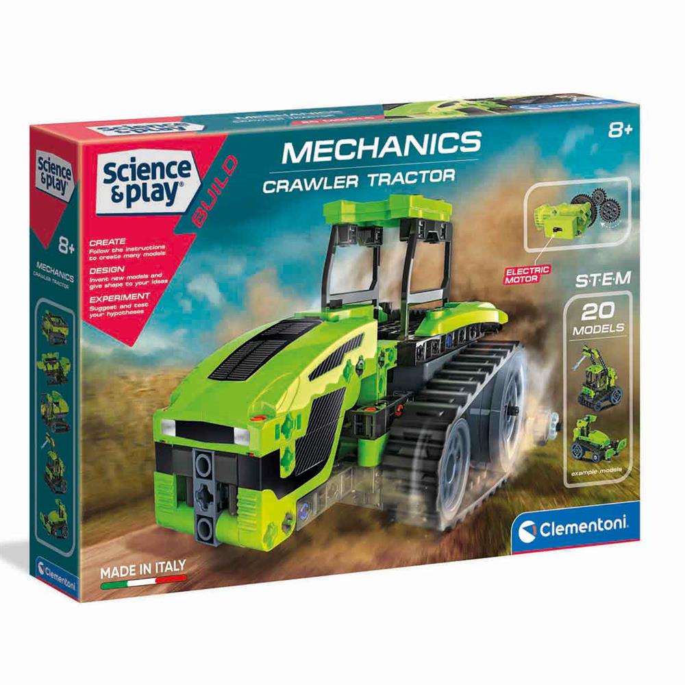Mekanik Laboratuvarı Crawler Traktör 75064 Clementoni CLE 75064TR